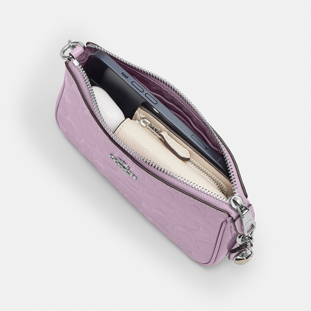 Coach Outlet Nolita 19 In Signature Leather With Heart Charm